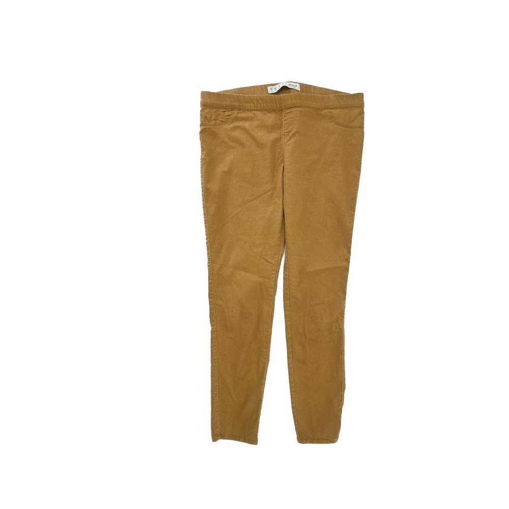 Denim Co Womens‎ Pull On Jeggings Camel Brown Skinny Pants Size 12 21234